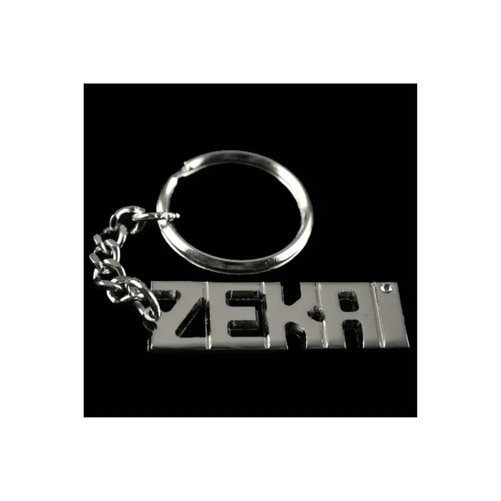 Zekai İsimli Anahtarlık-