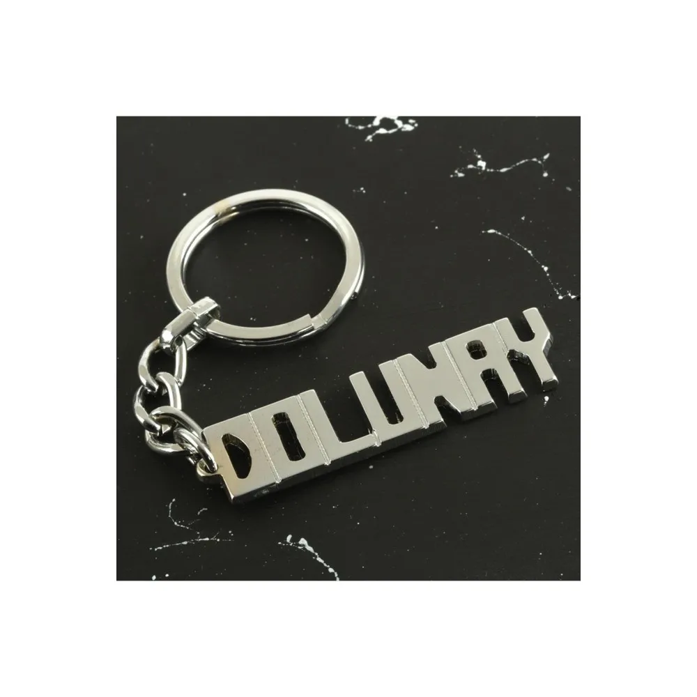 Dolunay İsimli Anahtarlık-Gümüş Rengi