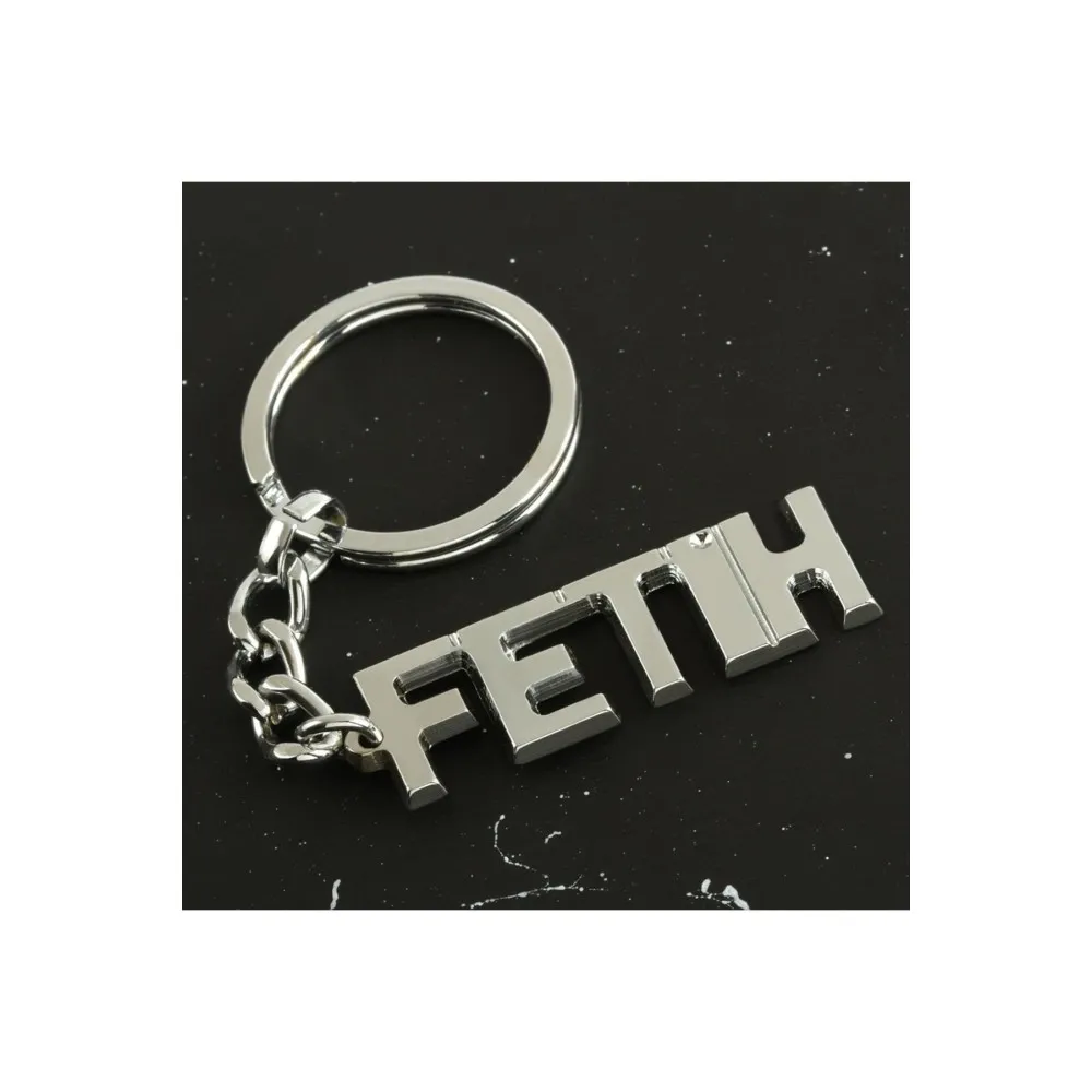 Fetih İsimli Anahtarlık-