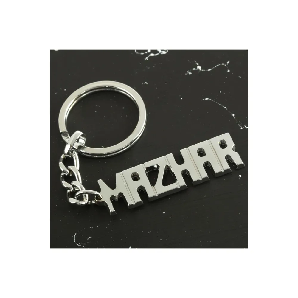 Mazhar İsimli Anahtarlık-