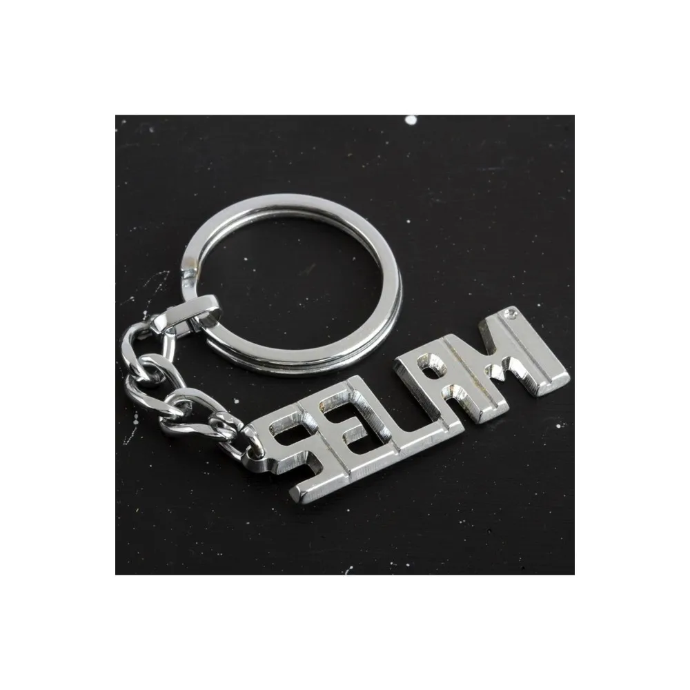 Selami İsimli Anahtarlık-Gümüş Rengi