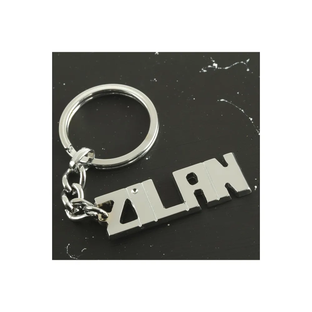 Zilan İsimli Anahtarlık-