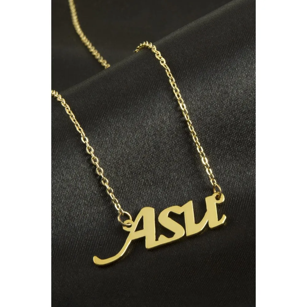 Asu Isimli Kolye -Sarı