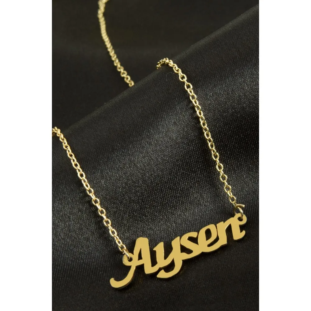 Aysen Isimli Kolye -Sarı