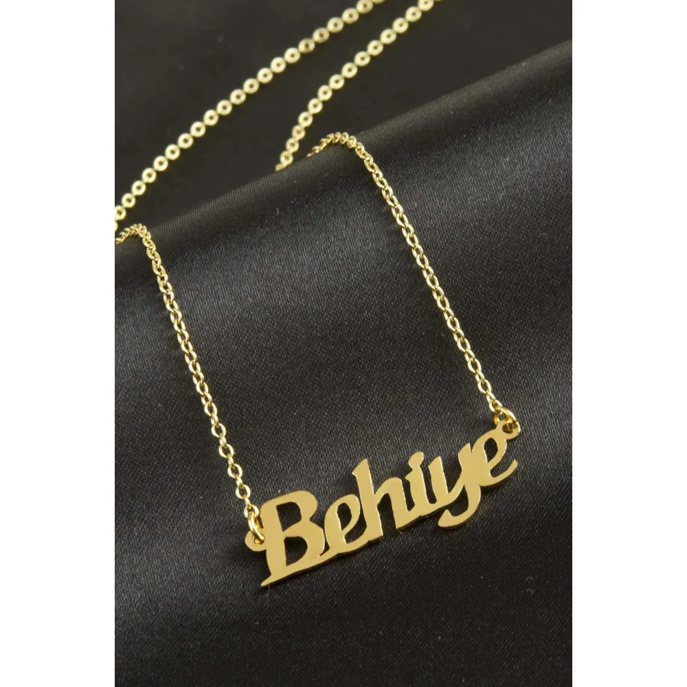 Behiye isimli kolye -Sarı