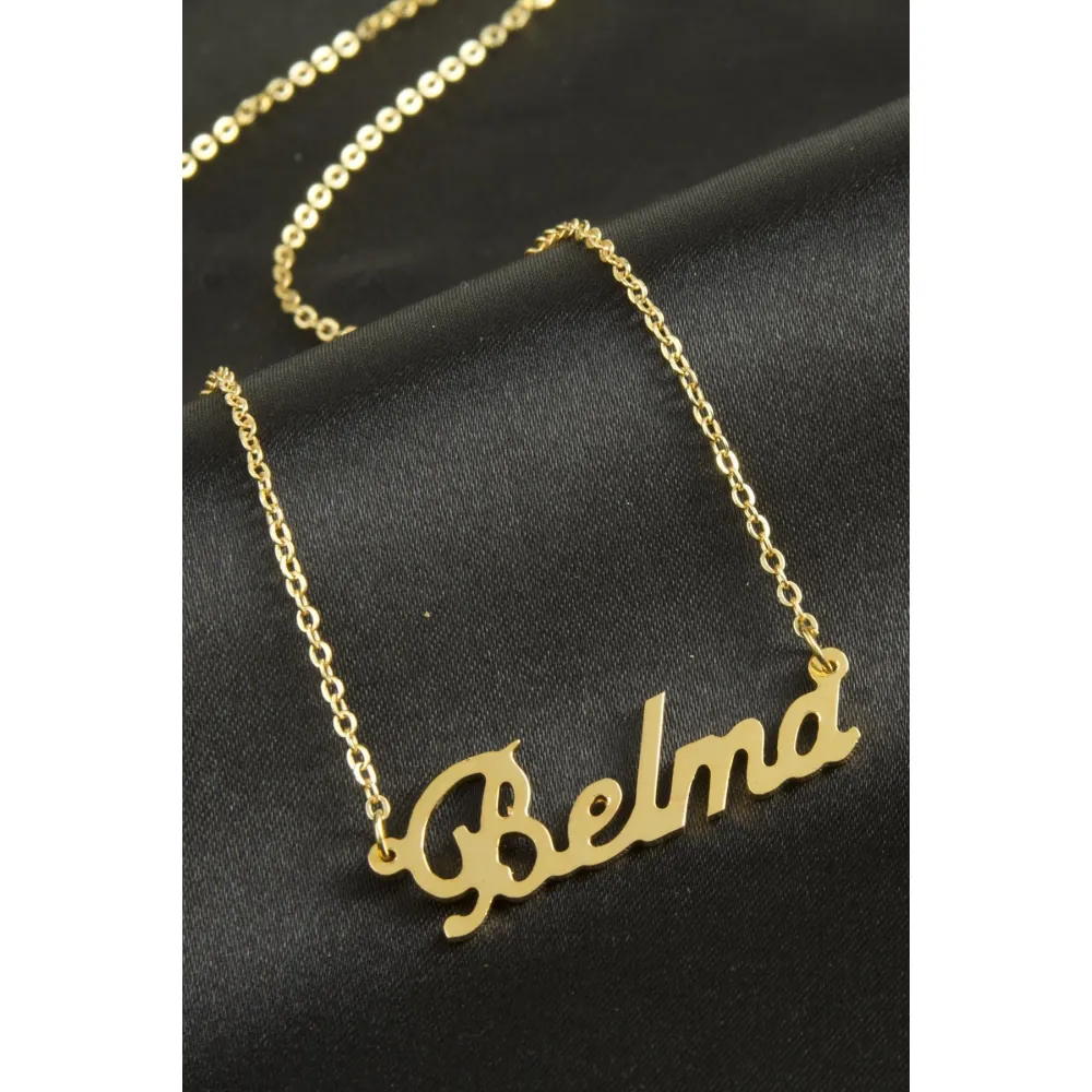 Belma isimli kolye -Sarı