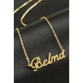 Belma isimli kolye -Sarı