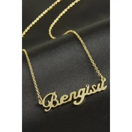 Bengisu isimli kolye -Sarı