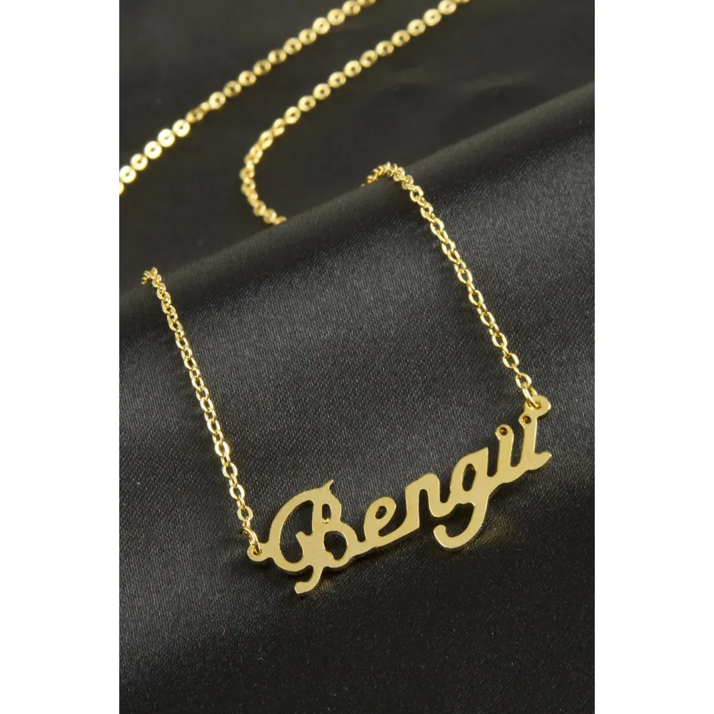 Bengü isimli kolye -Sarı