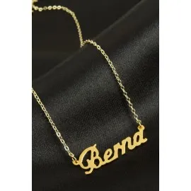 Berna isimli kolye -Sarı