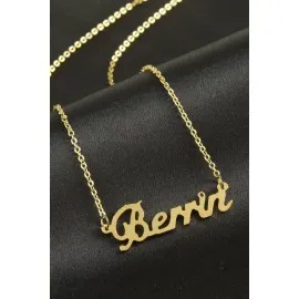 Berrin isimli kolye -Sarı