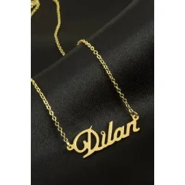 Dilan isimli kolye -Sarı