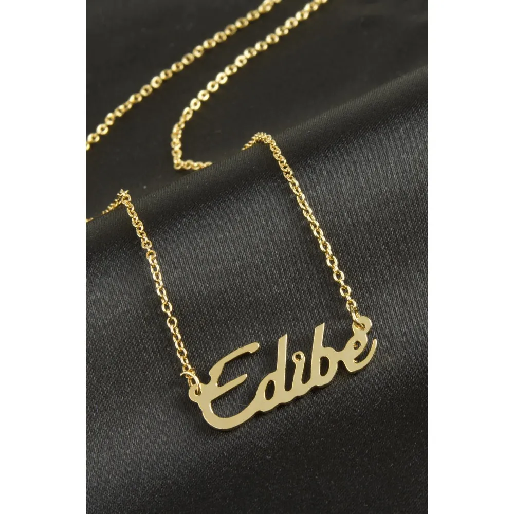 Edibe isimli kolye -Sarı