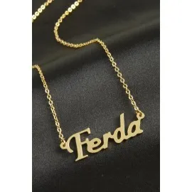 Ferda isimli kolye -Sarı