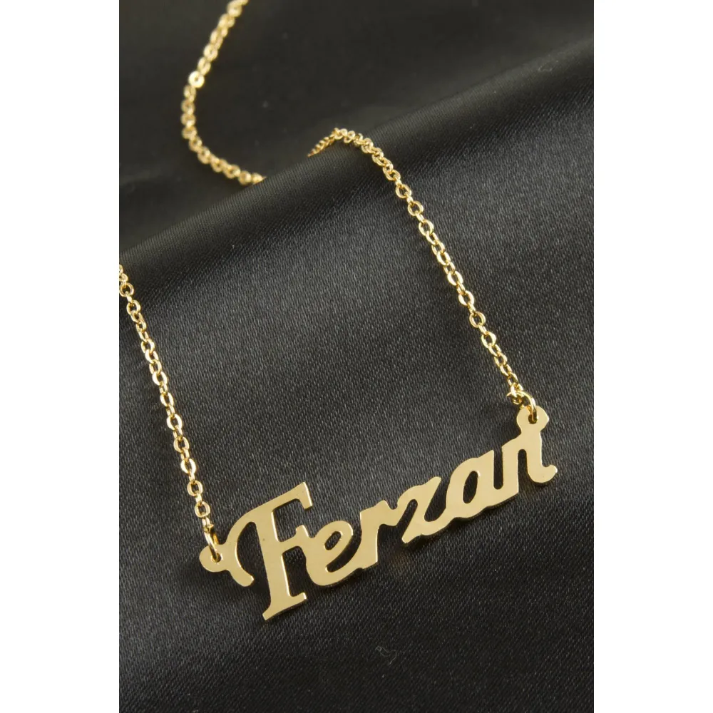 Ferzan isimli kolye -Sarı