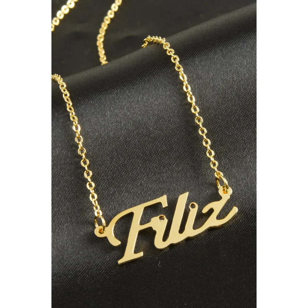 Filiz isimli kolye -Sarı