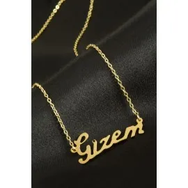 Gizem isimli kolye -Sarı