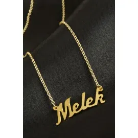 Melek isimli kolye -Sarı