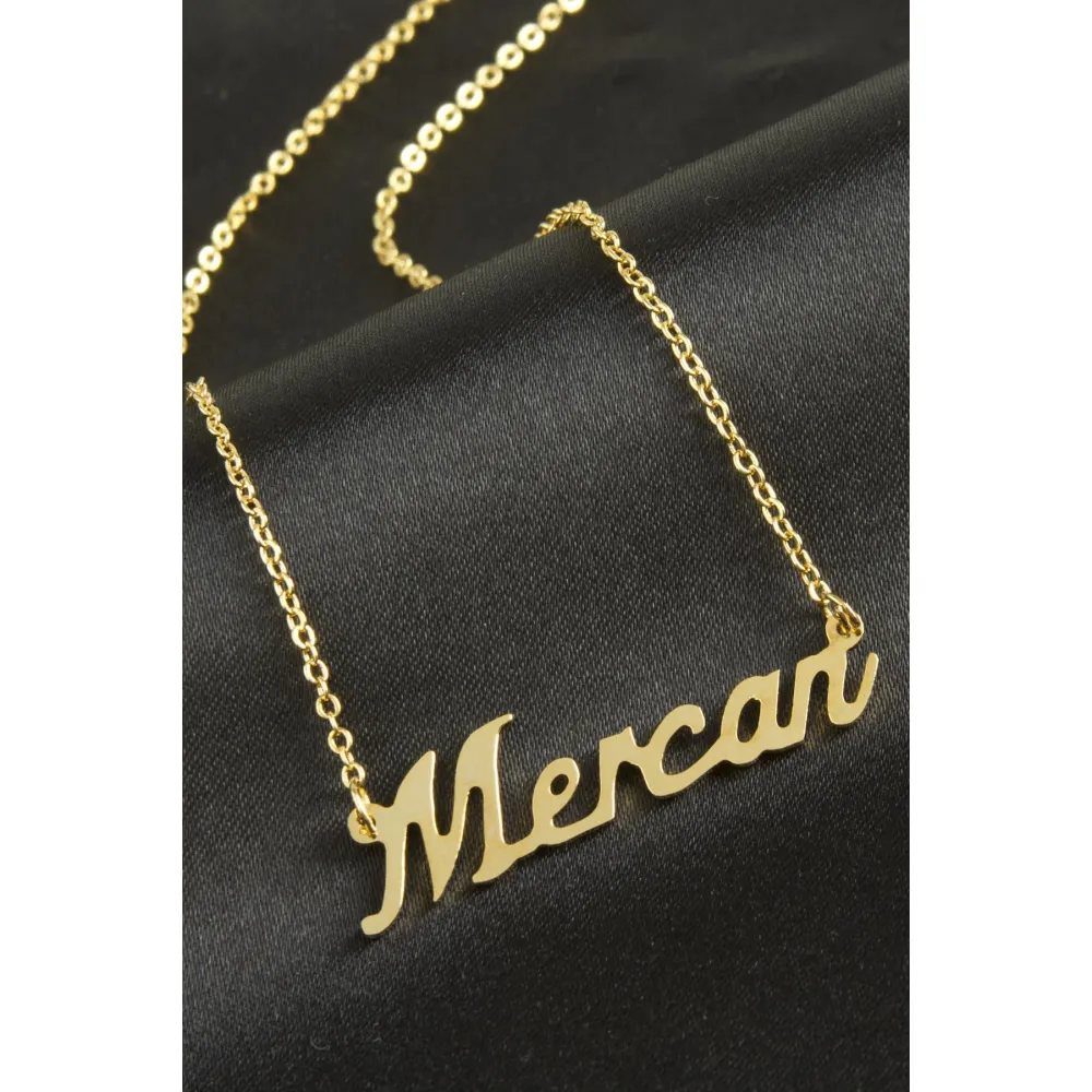 Mercan isimli kolye -Sarı