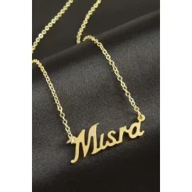 Mısra isimli kolye -Sarı