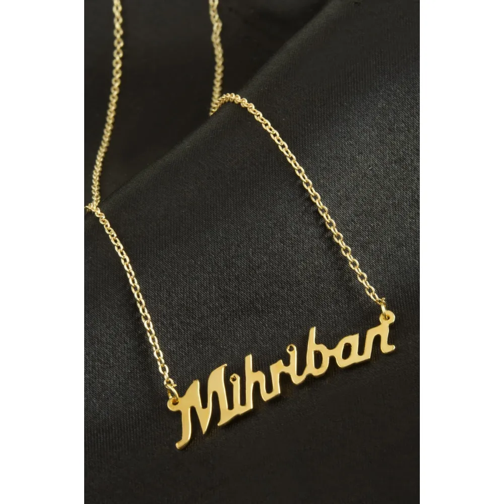 Mihriban isimli kolye -Sarı