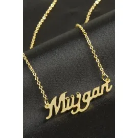 Müjgan isimli kolye -Sarı