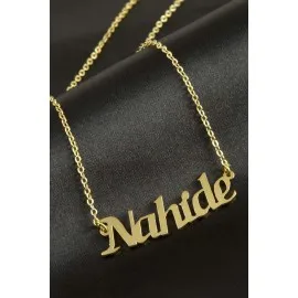 Nahide isimli kolye -Sarı