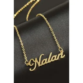 Nalan isimli kolye -Sarı
