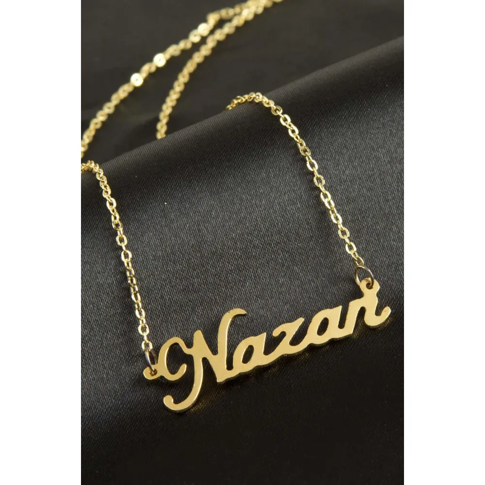 Nazan isimli kolye -Sarı