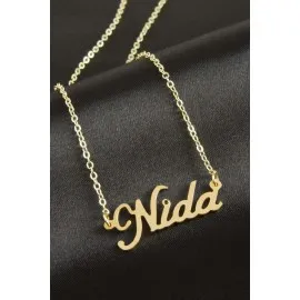 Nida isimli kolye -Sarı