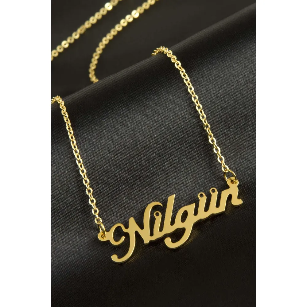 Nilgün isimli kolye -Sarı