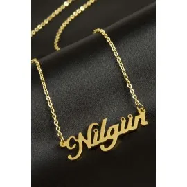 Nilgün isimli kolye -Sarı