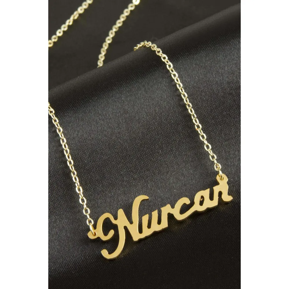 Nurcan isimli kolye -Sarı