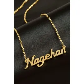 Nagehan isimli kolye -Sarı