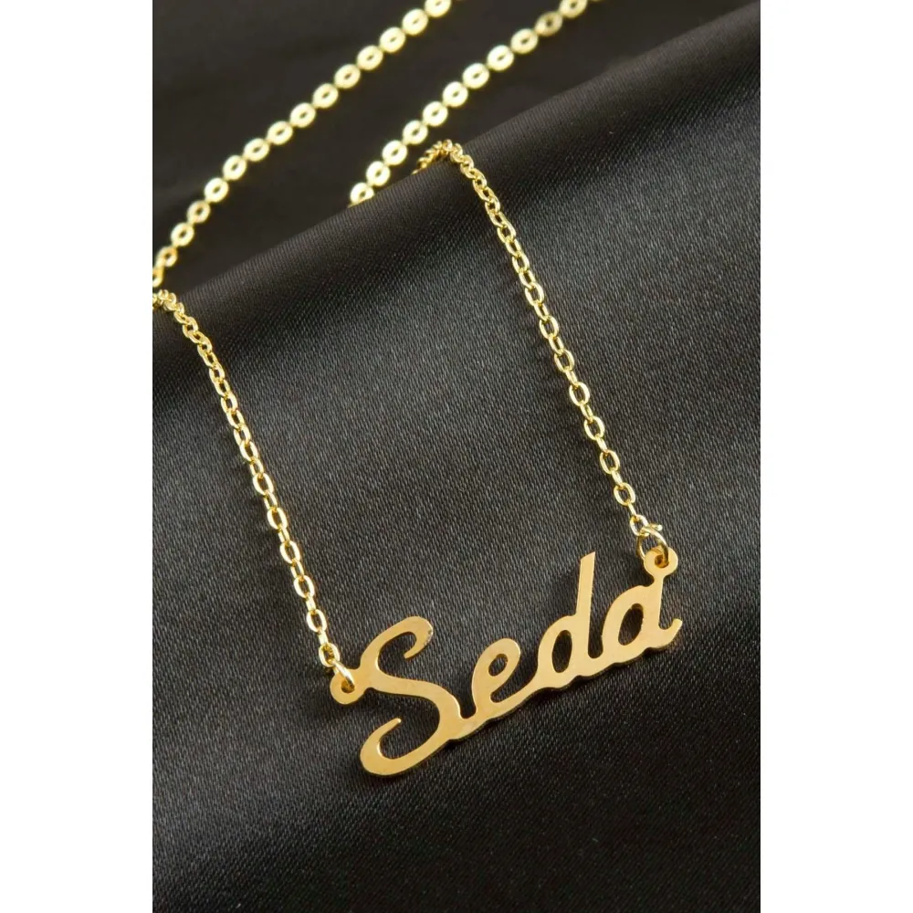 Seda isimli kolye -Sarı