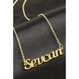Sevcan isimli kolye -Sarı