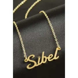 Sibel isimli kolye -Sarı