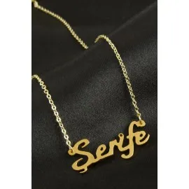 Şerife isimli kolye -Sarı