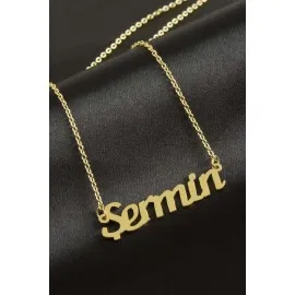 Şermin isimli kolye -Sarı