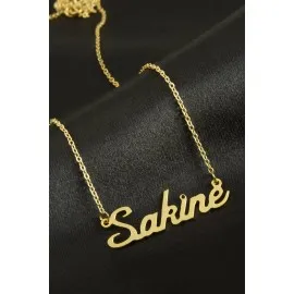 Sakine isimli kolye -Sarı