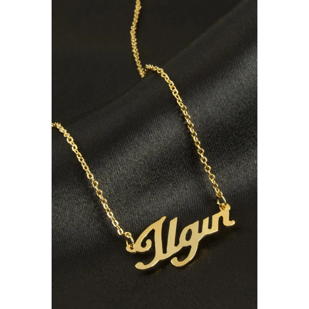 Ilgın isimli kolye -Sarı