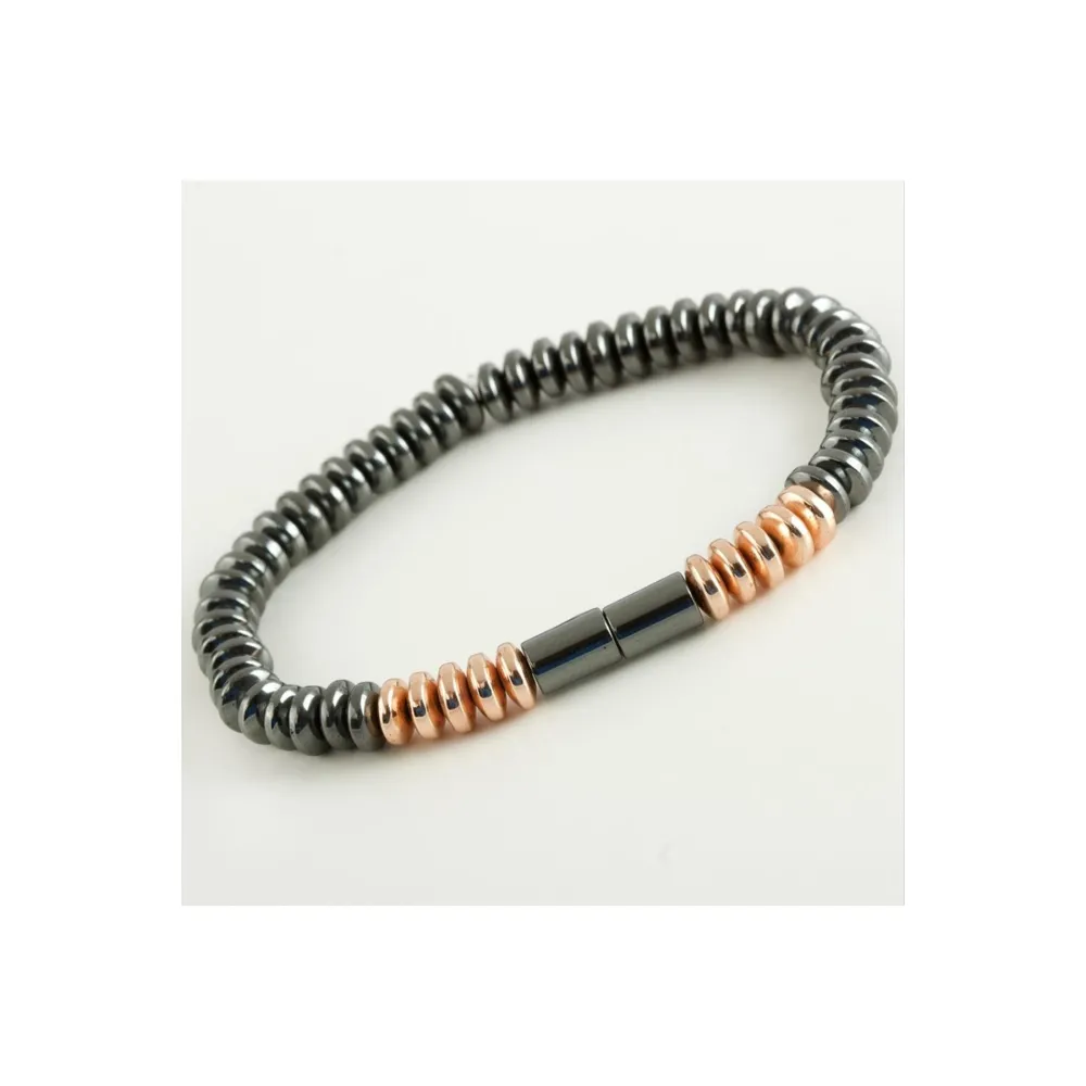 Hematit Doğaltaş Bileklik-Siyah