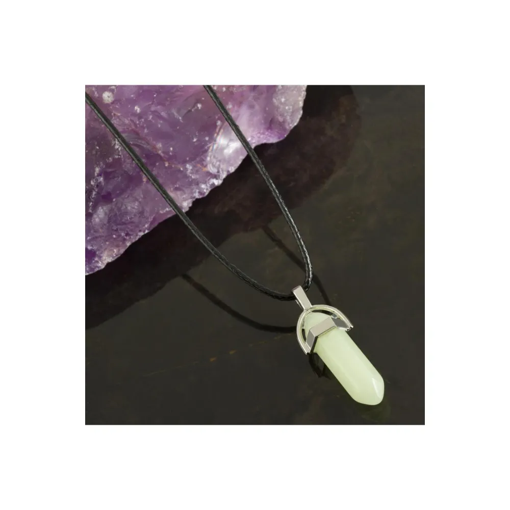 Yeşim Point Kolye-Yeşil