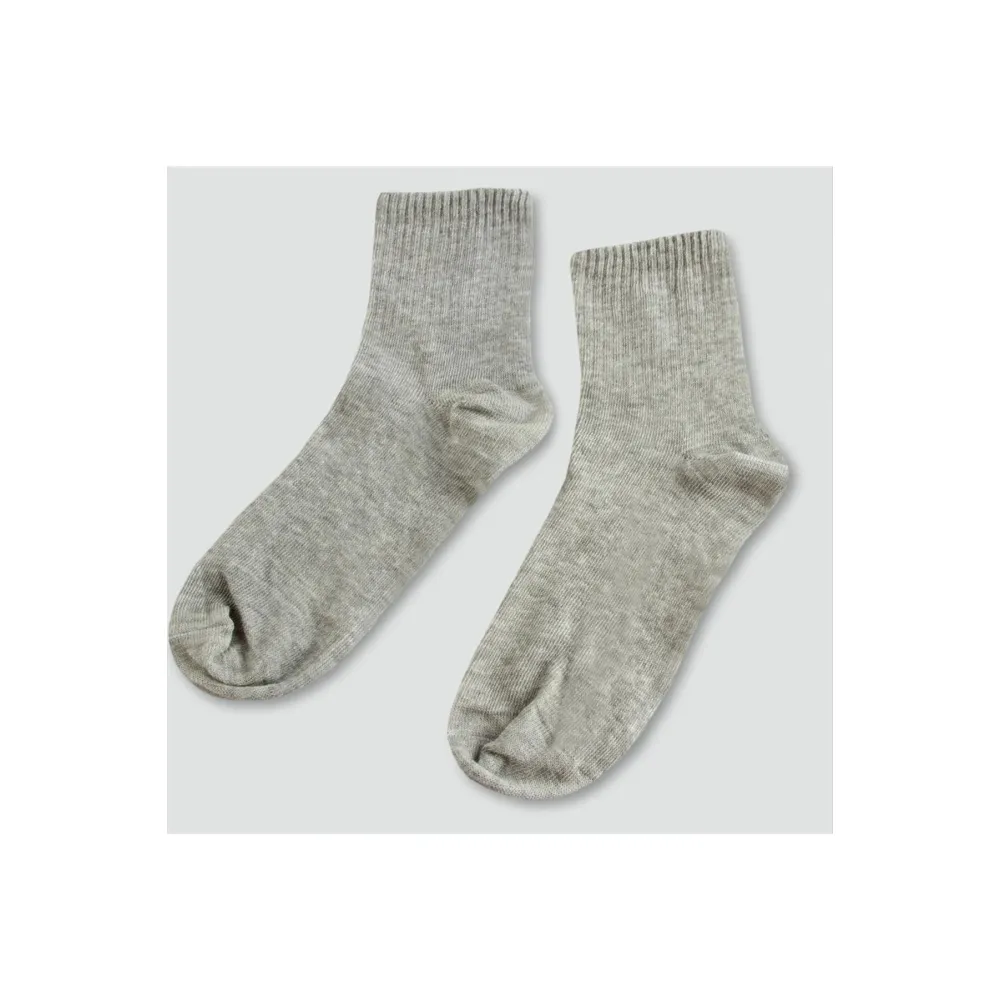 Gri Renkli Kolej Çorap 8X28-Gri