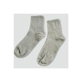 Gri Renkli Kolej Çorap 8X28-Gri