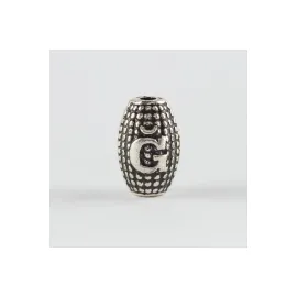 8 mm Arpa Kesim Metal Harf  metal tesbih harfi -Ğ