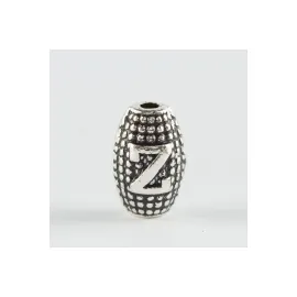 8 mm Arpa Kesim Metal Harf  metal tesbih harfi -Z