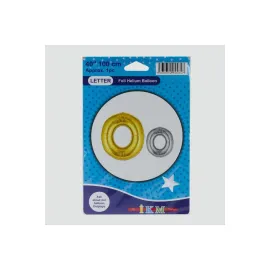 Sarı Renkli 40X100 Harfli Folyo Balon-O