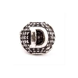 8 Mm Metal Harf  Metal Tesbih Harfi -D