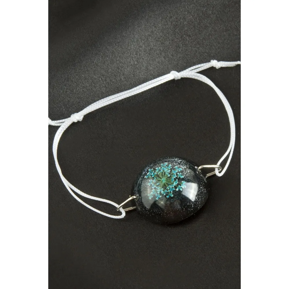 Sultan Otu Epoksi Bileklik-Mavi